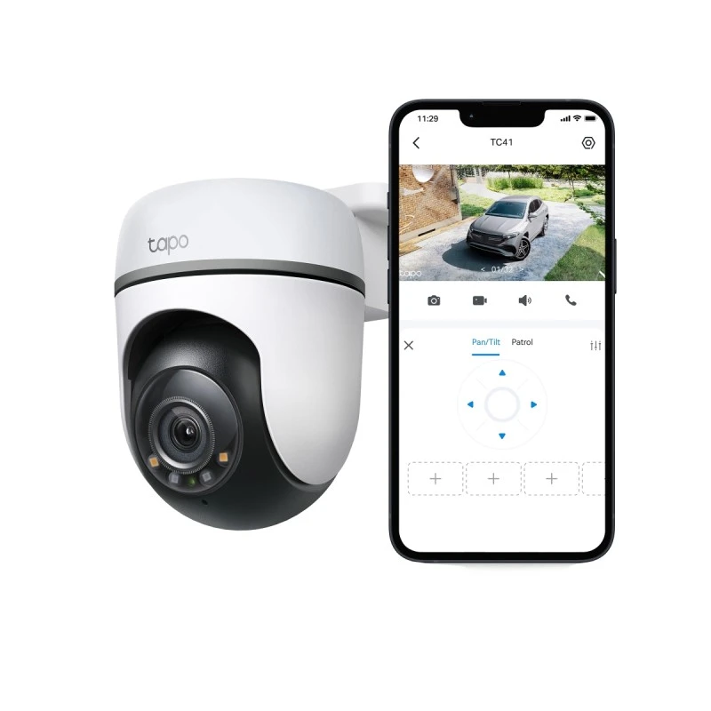 TP-LINK TAPO TC41 OUTDOOR PAN/TILT SECURITY WI-FI CAMERA