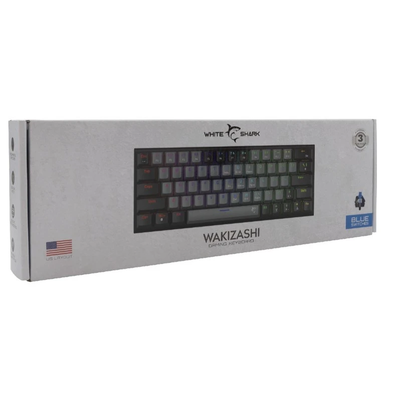 WHITE SHARK KEYBOARD GK-002721V2 WAKIZASHI