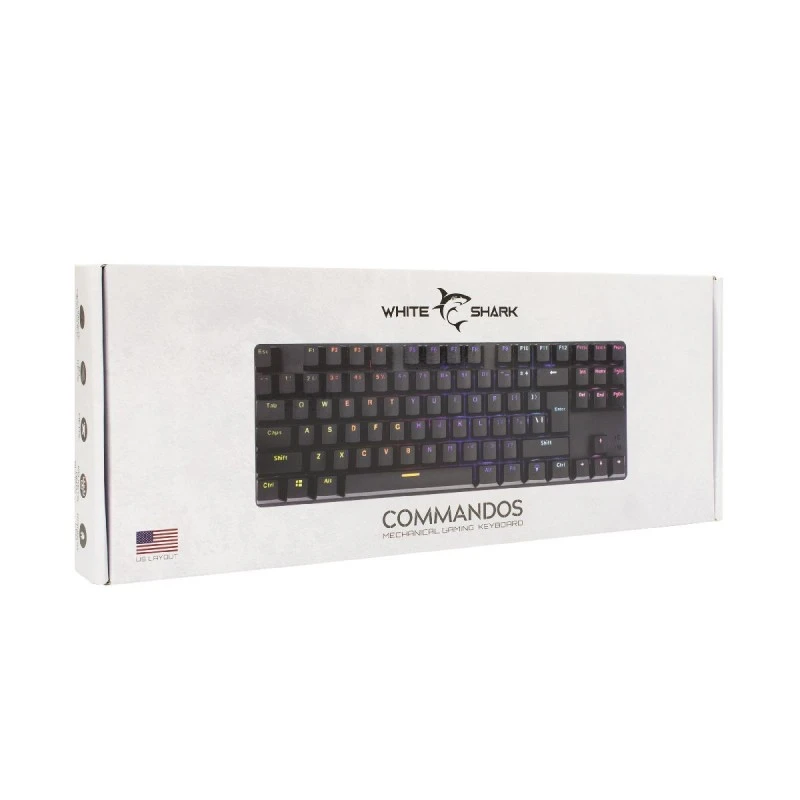 WHITE SHARK GK-2106 COMMANDOS BLACK