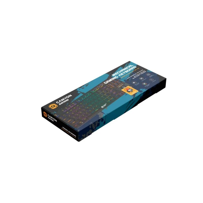 CANYON KEYBOARD COMETSTRIKE CND-SKB50-US TKL BL