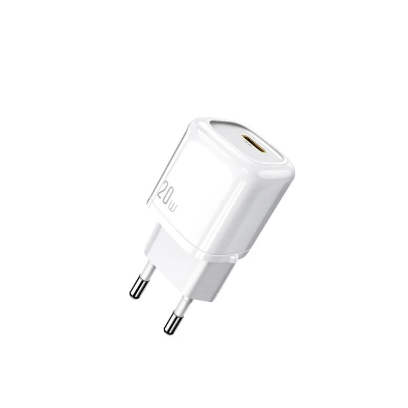 XMART USB TYPE-C CHARGER 12V QC4.0+PD 20W CABLE WHITE