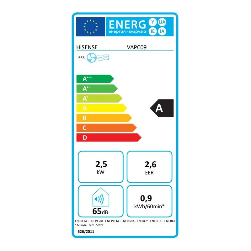 HISENSE VAPC09