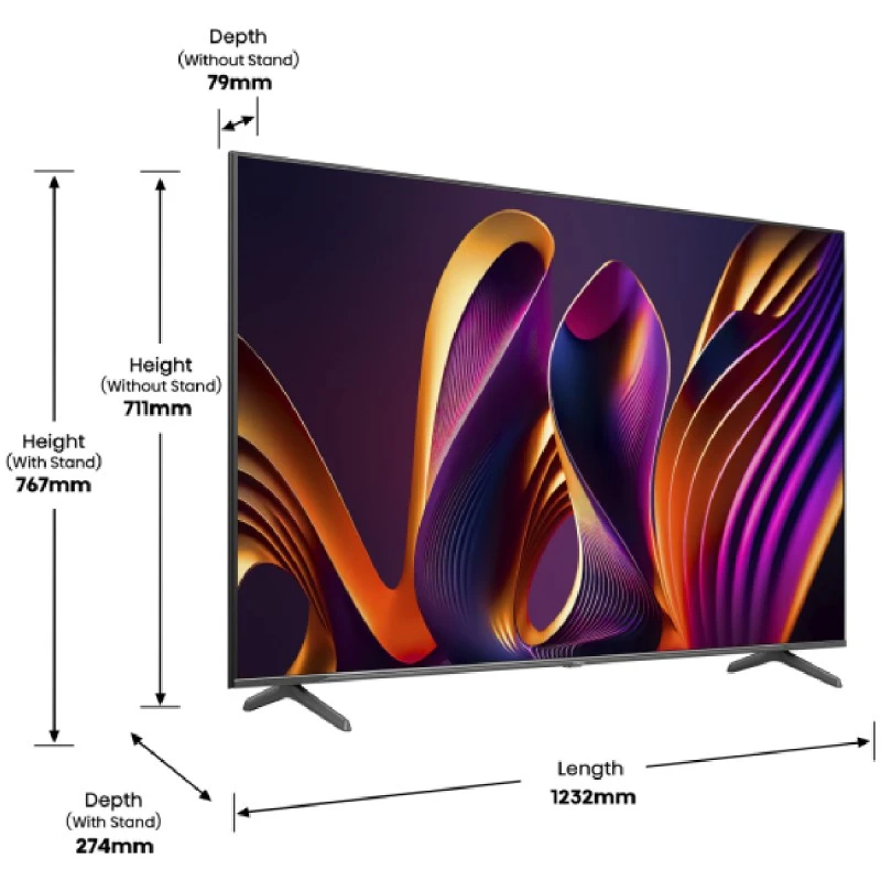 HISENSE 55E7NQ PRO UHD QLED SMART TV