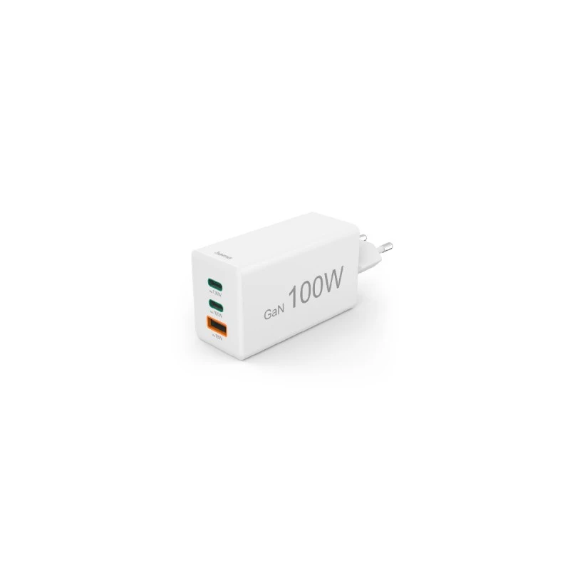 HAMA 201997 ЗАРЯДНО 2XUSB-C PD 1XUSB-A QC GAN 100W