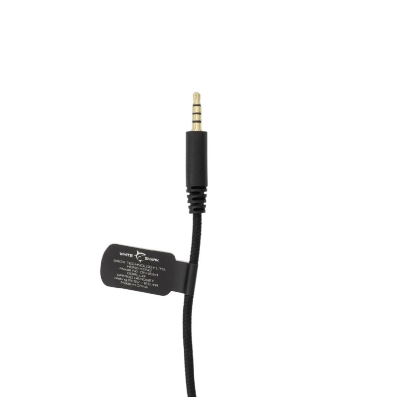 WHITE SHARK HEADSET GH-2341 GORILLA BLACK/RED