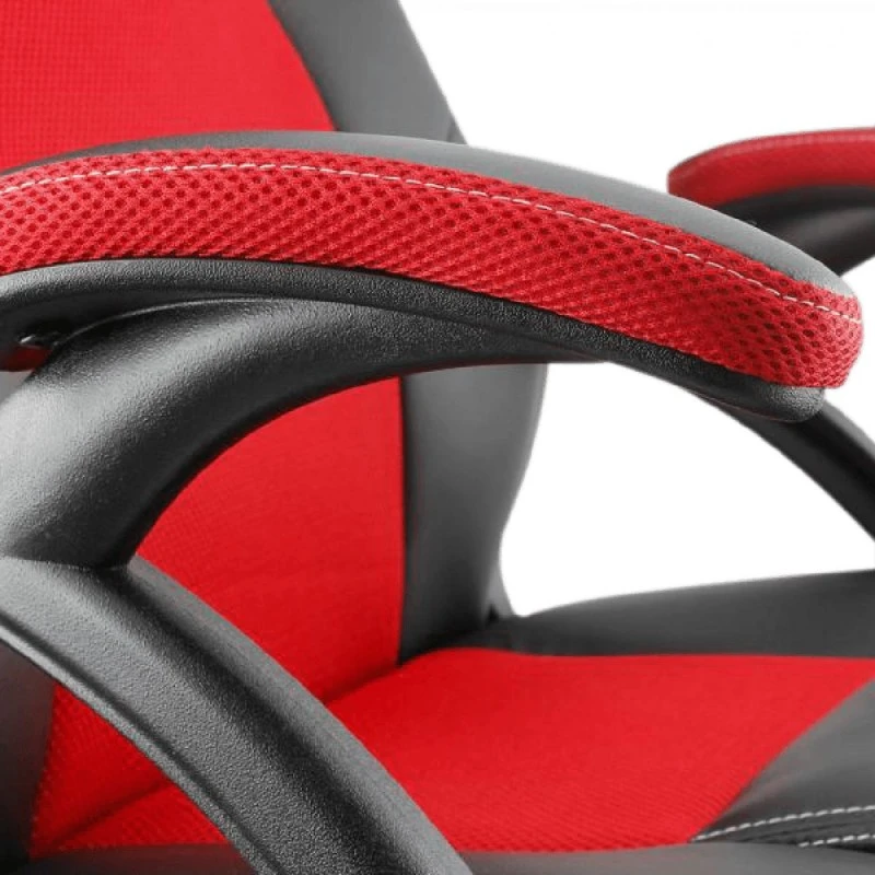 WHITE SHARK GAMING CHAIR KING'S THRONE BLACK/RED