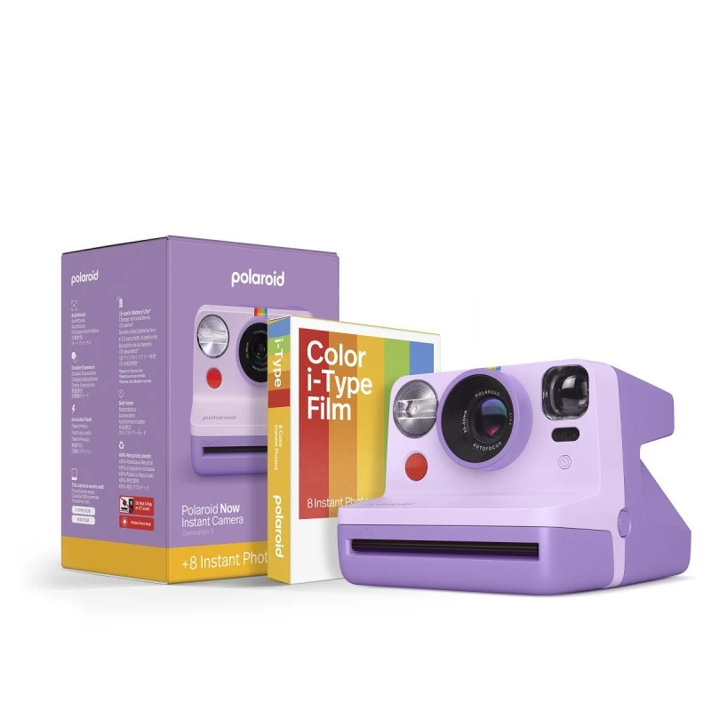 POLAROID NOW GEN 2 6559 PURPLE EVERYTHING BOX