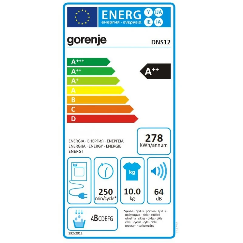 GORENJE DNS12