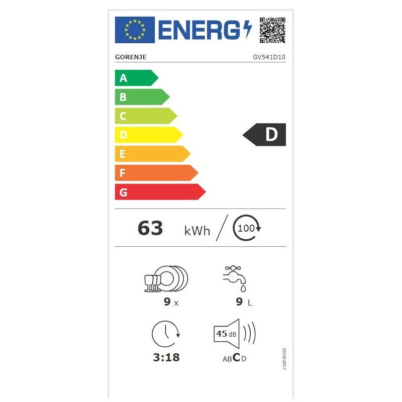 GORENJE GV541D10