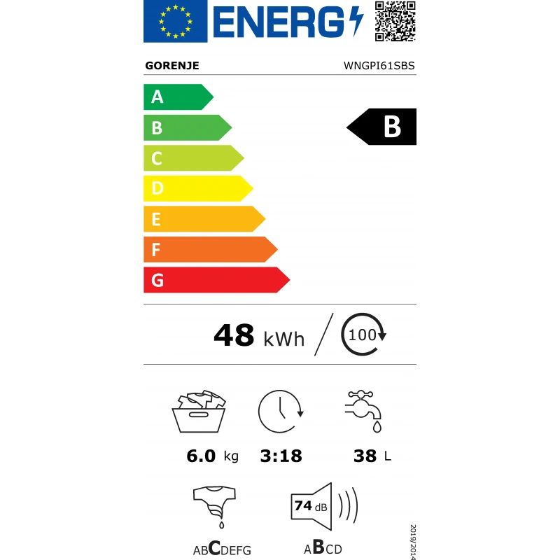 GORENJE WNGPI61SBS