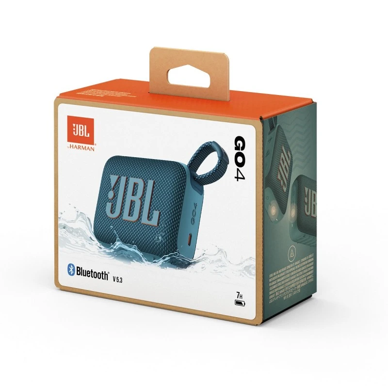 JBL GO 4 PORTABLE SPEAKER BLUE