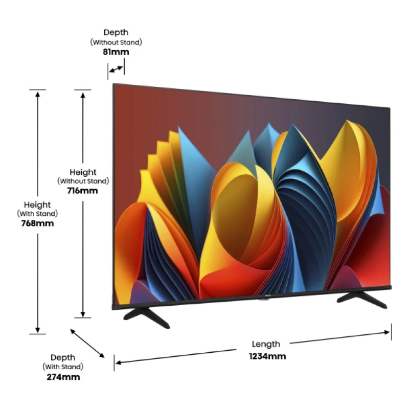 HISENSE 55E7NQ UHD QLED SMART TV
