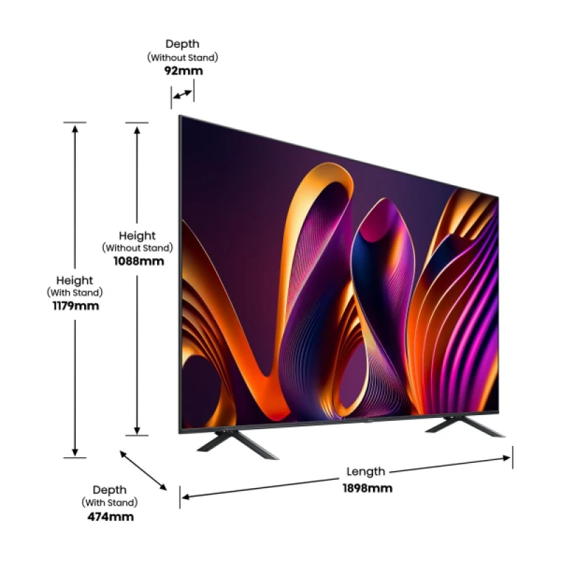 HISENSE 85E7NQ PRO UHD QLED SMART TV