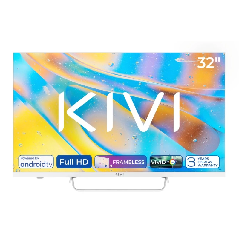 KIVI 32F760QW FHD SMART ANDROID TV WHITE