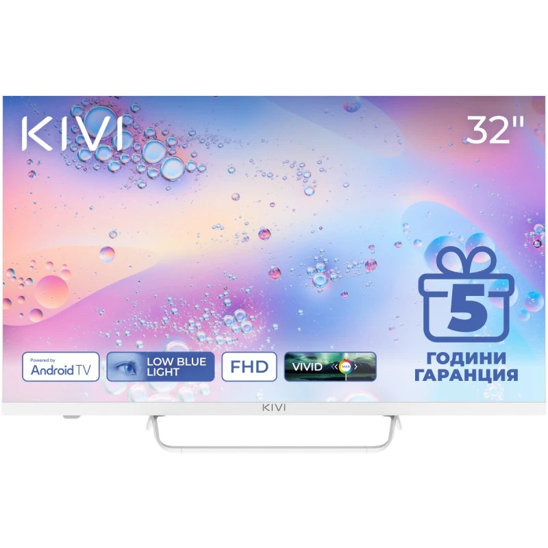 KIVI 32F760QW FHD SMART ANDROID TV WHITE