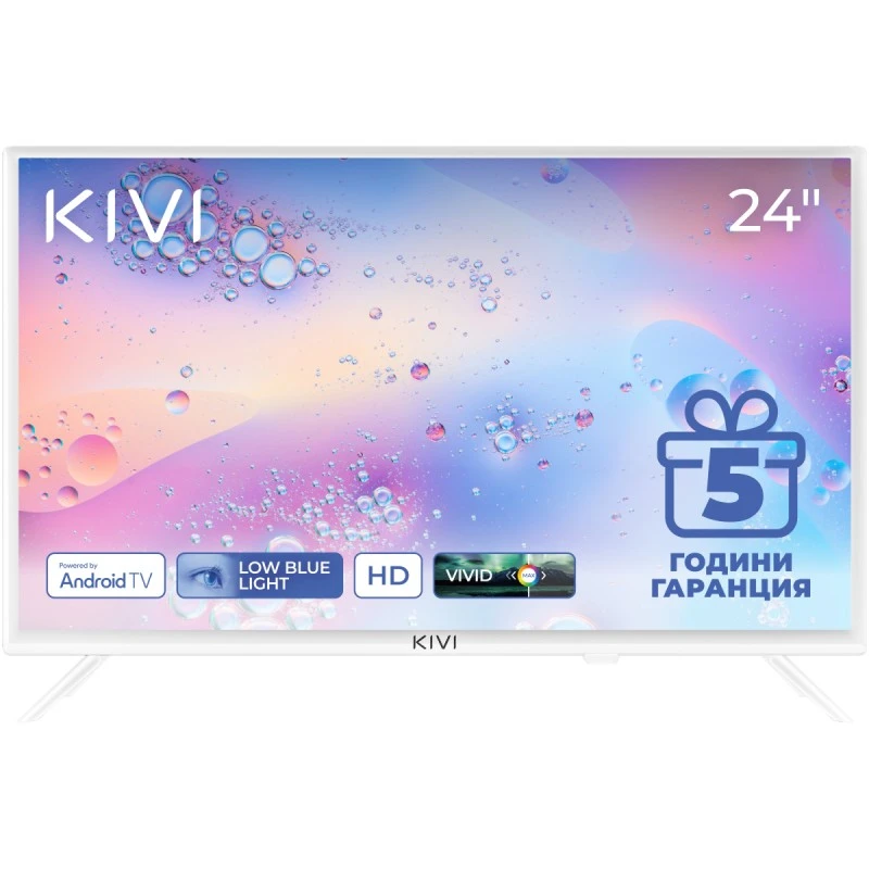 KIVI 24H760QW HD SMART ANDROID TV WHITE