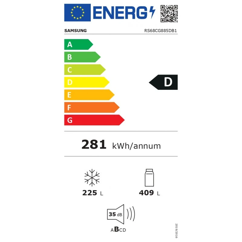 SAMSUNG RS68CG885DB1EF