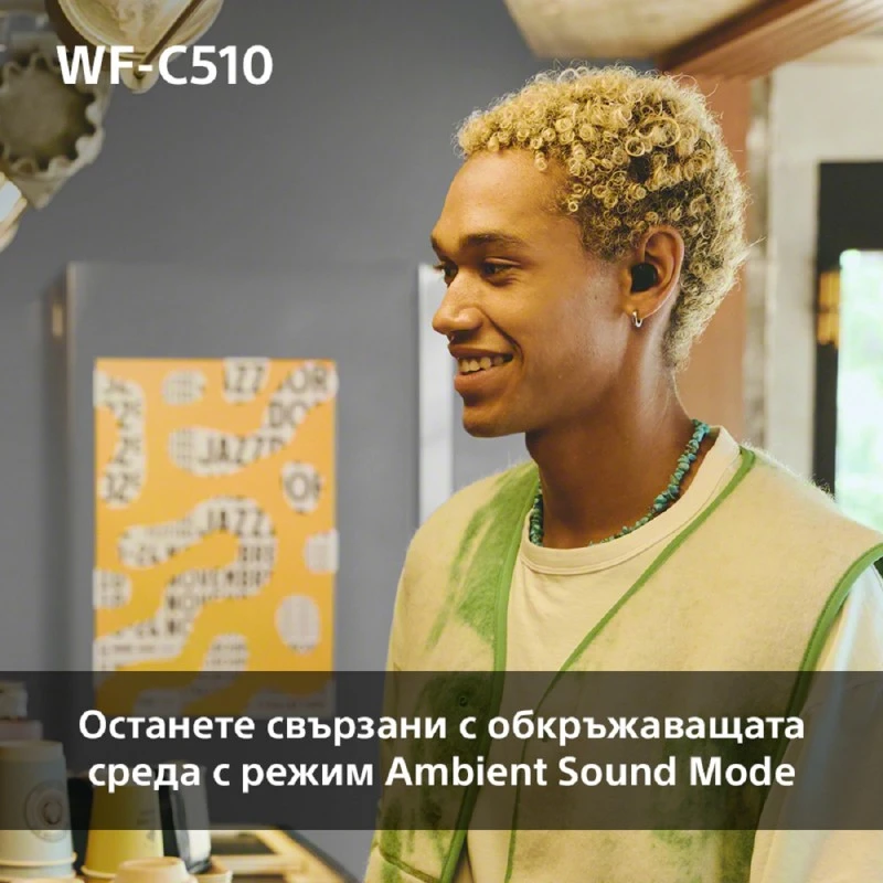 SONY WF-C510B HEADPHONES BLACK