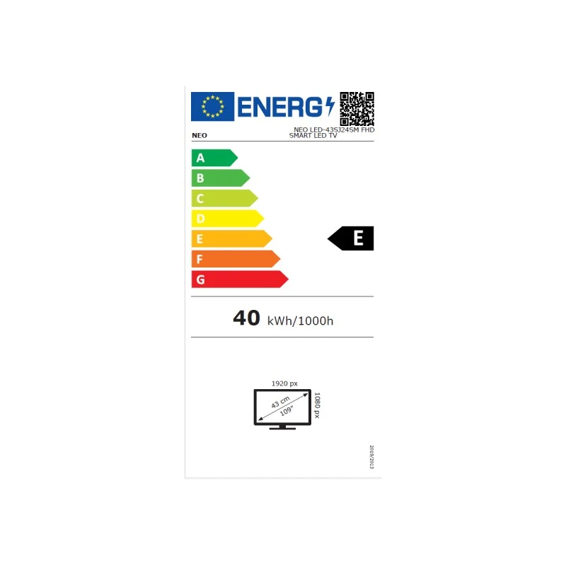 NEO LED-43SJ24SM FHD SMART TV