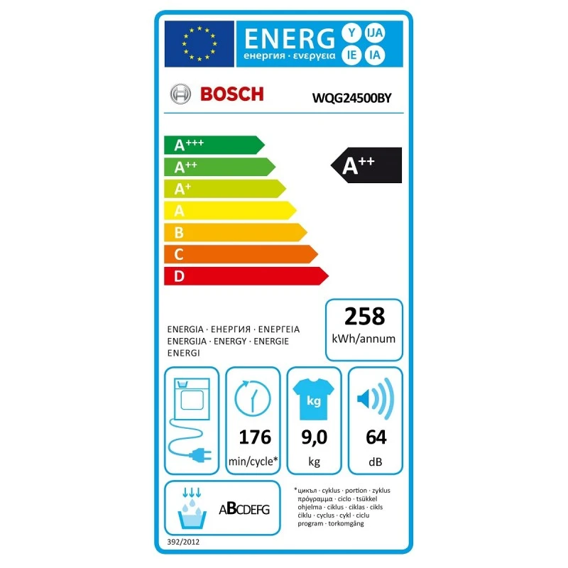 BOSCH WQG24500BY