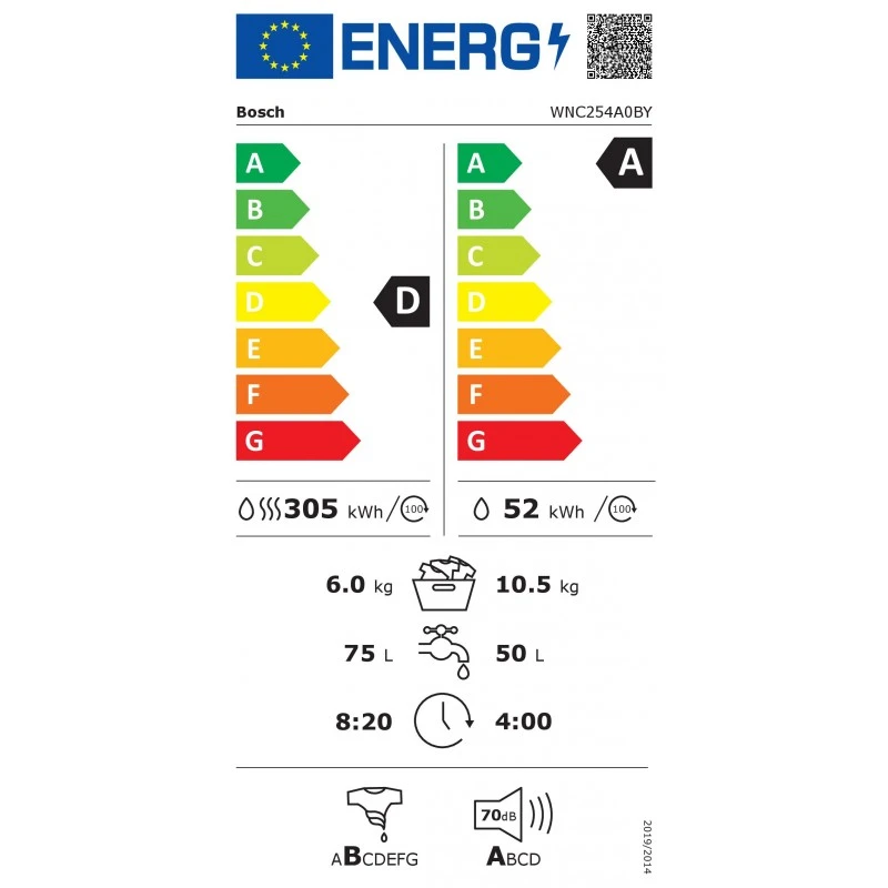 BOSCH WNC254A0BY