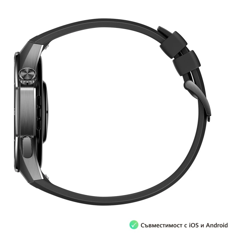 HUAWEI WATCH GT5 PRO BLACK RUBBER 46 MM