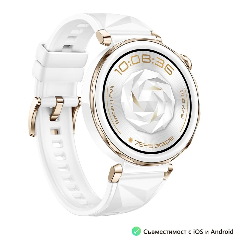 HUAWEI WATCH GT5 PRO WHITE RUBBER 42 MM