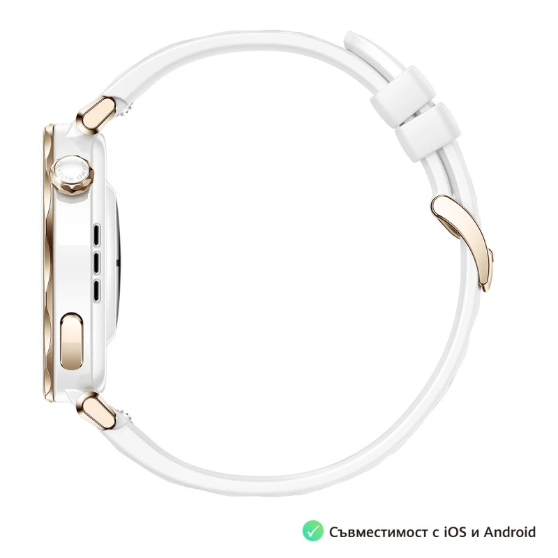 HUAWEI WATCH GT5 PRO WHITE RUBBER 42 MM