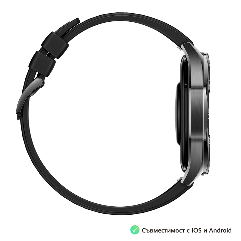 HUAWEI WATCH GT5 BLACK RUBBER 46 MM