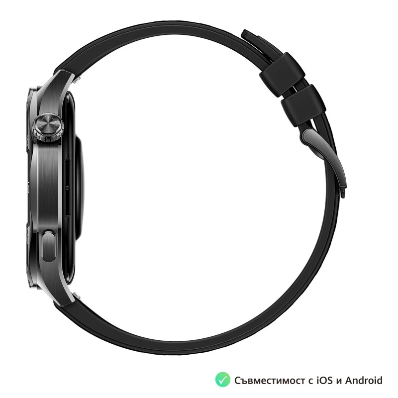 HUAWEI WATCH GT5 BLACK RUBBER 46 MM