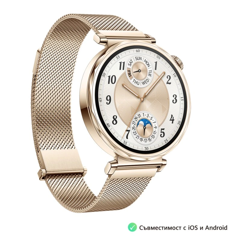 HUAWEI WATCH GT5 GOLD MILANESE 41 MM