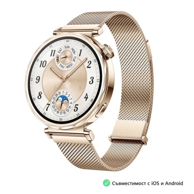 HUAWEI WATCH GT5 GOLD MILANESE 41 MM