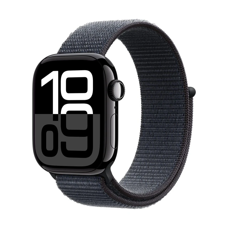 APPLE WATCH 10 42MM JET BLACK ALL INK SPORT LOOP