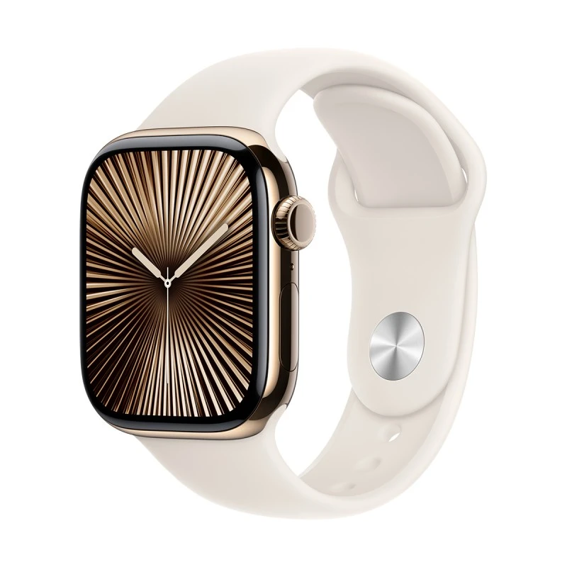 APPLE WATCH 10 42MM CELL GOLD TIT STARLIGHT SPORT-M/L