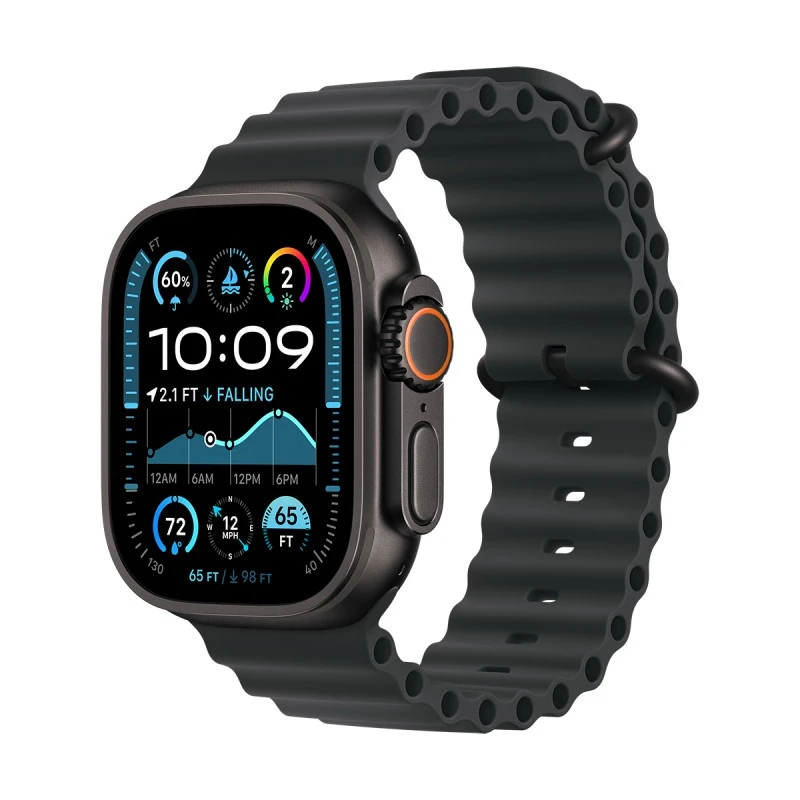 APPLE WATCH ULTRA 2 CELL 49MM BLACK TIT BLACK OCEAN BAND