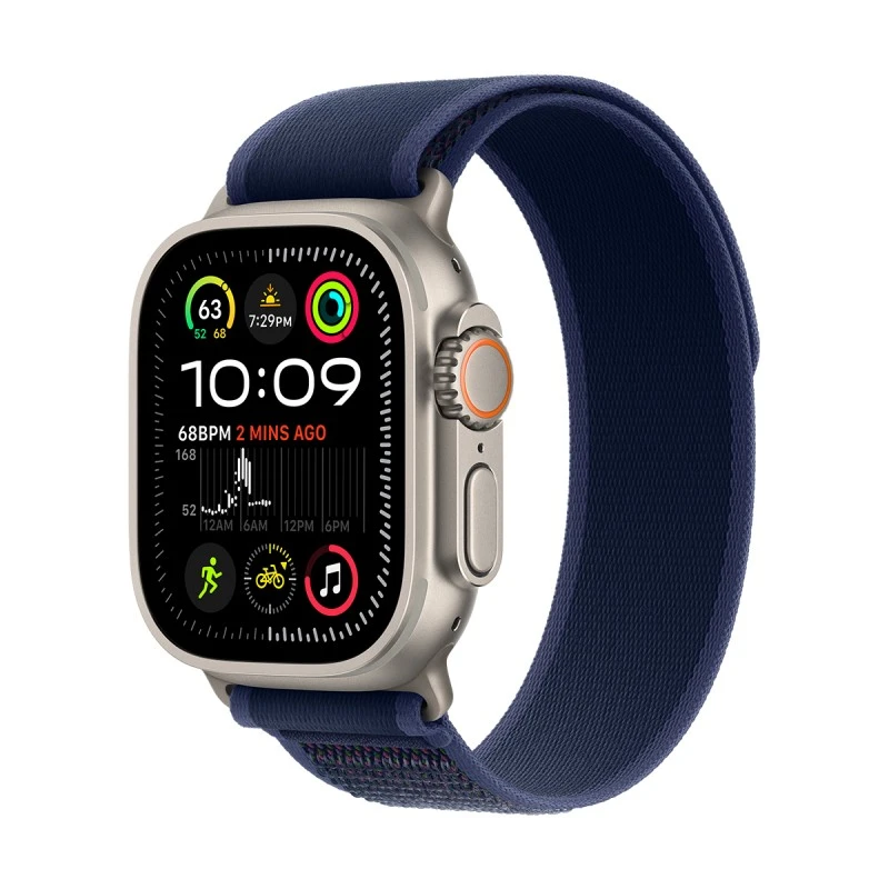 APPLE WATCH ULTRA 2 CELL 49MM NATURAL TIT BLUE TRAIL-M/L