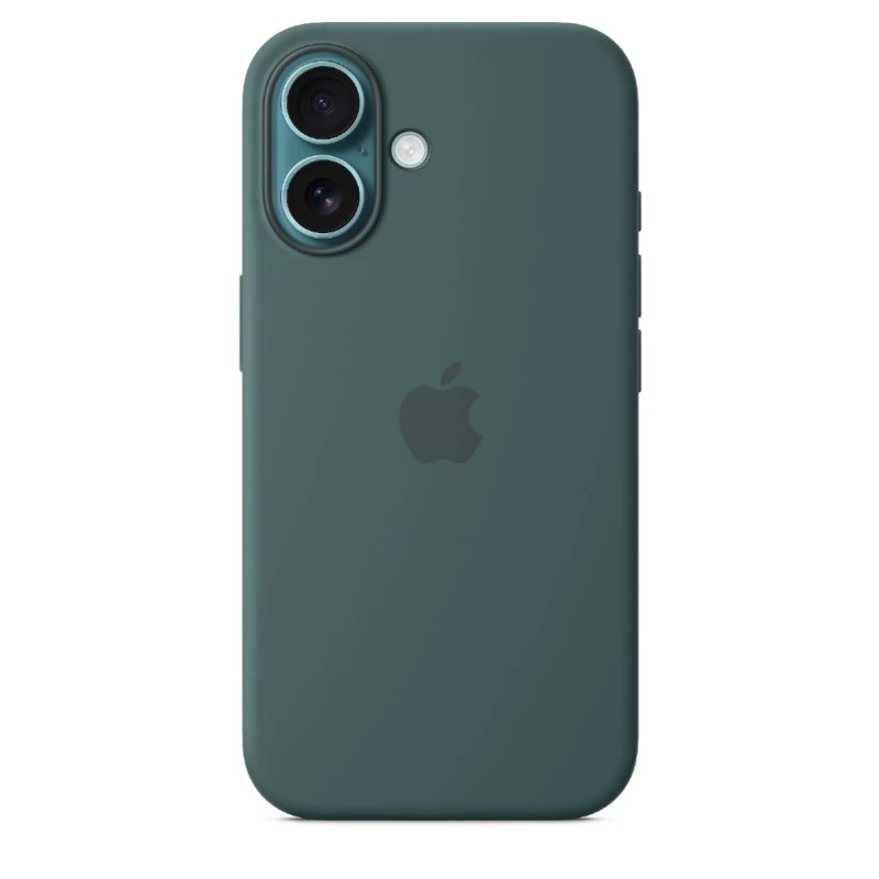 APPLE MYY83ZM/A IPHONE 16 SIL. CASE WITH MAGSAFE LAKE GREEN