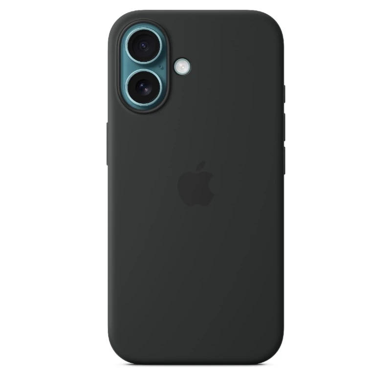 APPLE MYY13ZM/A IPHONE 16 SILICONE CASE WITH MAGSAFE BLACK