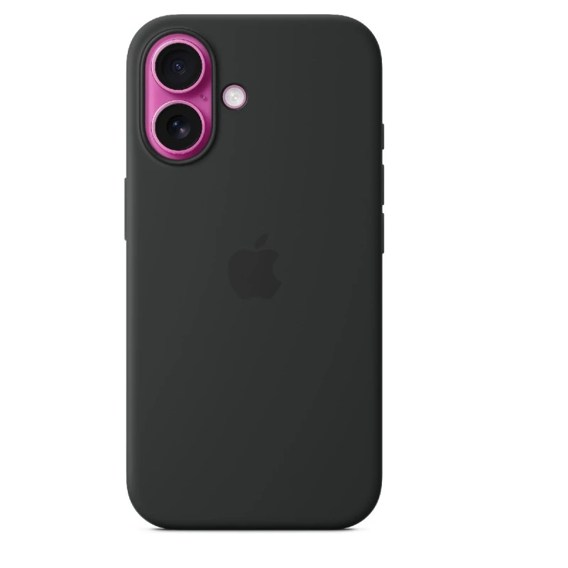 APPLE MYY13ZM/A IPHONE 16 SILICONE CASE WITH MAGSAFE BLACK