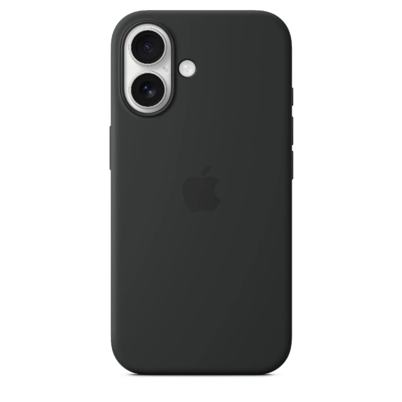 APPLE MYY13ZM/A IPHONE 16 SILICONE CASE WITH MAGSAFE BLACK