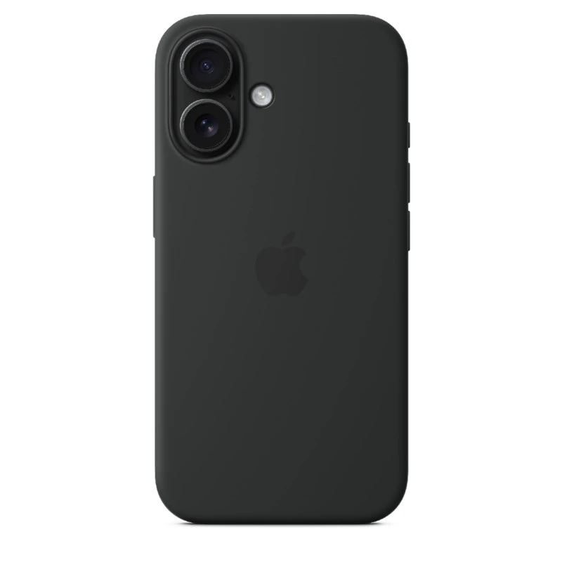 APPLE MYY13ZM/A IPHONE 16 SILICONE CASE WITH MAGSAFE BLACK