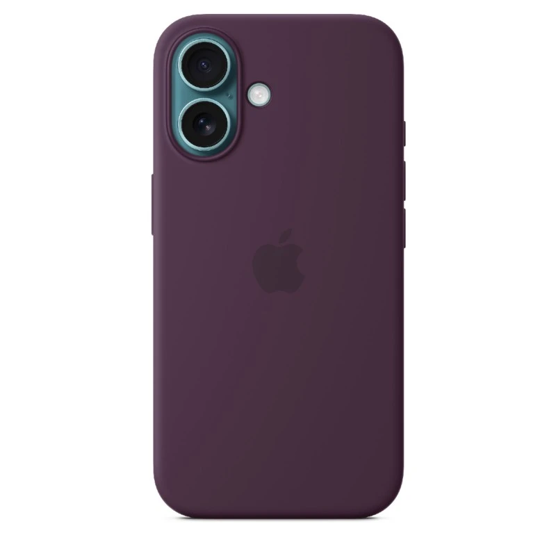 APPLE MYY43ZM/A IPHONE 16 SILICONE CASE WITH MAGSAFE PLUM