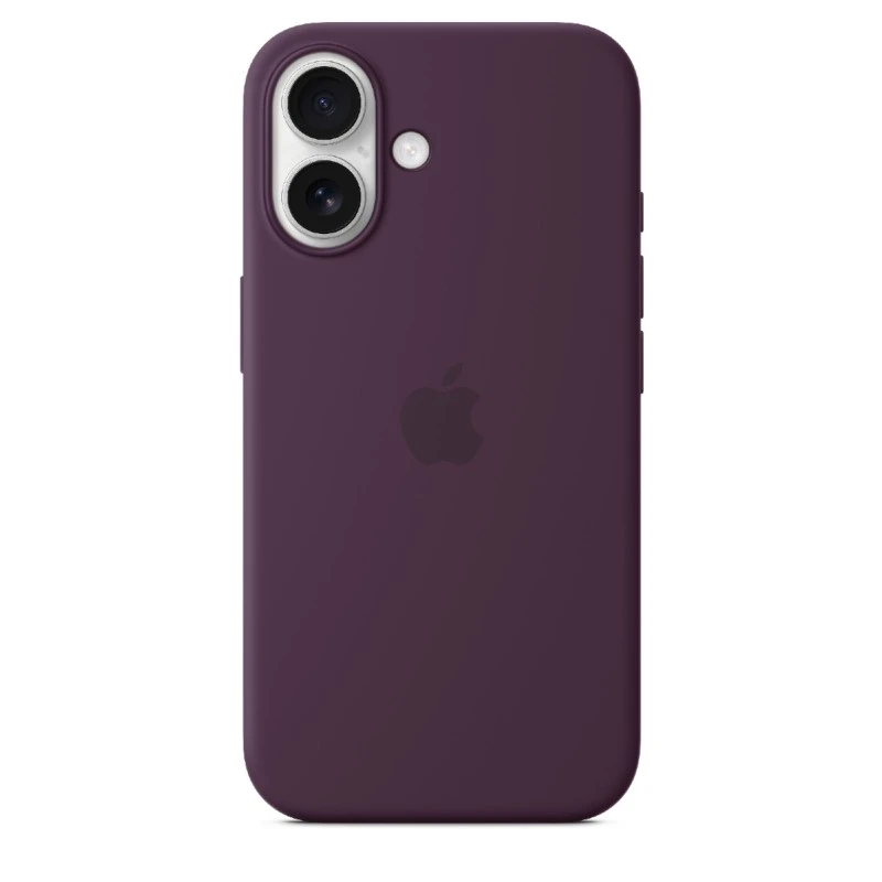 APPLE MYY43ZM/A IPHONE 16 SILICONE CASE WITH MAGSAFE PLUM