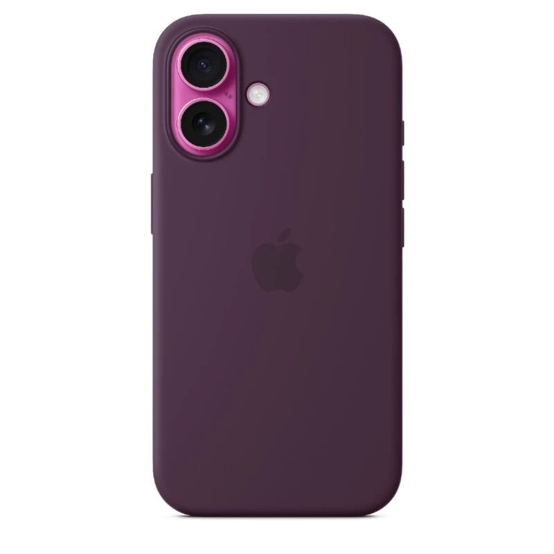APPLE MYY43ZM/A IPHONE 16 SILICONE CASE WITH MAGSAFE PLUM