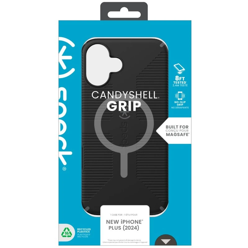 SPECK IPHONE 16 PLUS CANDYSHELL GRIP MAGSAFE BLACK