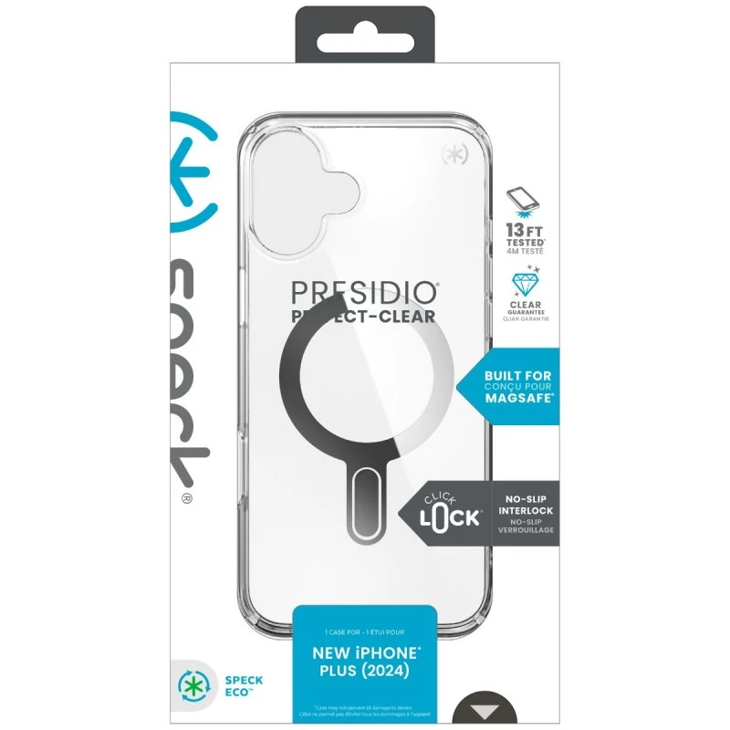 SPECK IPHONE 16 PLUS PRESIDIO CLEAR/CLEAR MAGSAFE CL