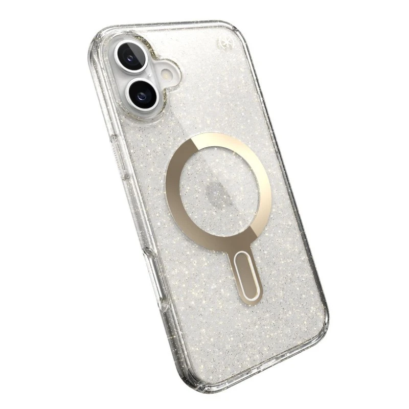 SPECK IPHONE 16 PLUS PRESIDIO LUX CLEAR GLITTER MS CL