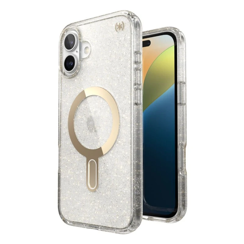 SPECK IPHONE 16 PLUS PRESIDIO LUX CLEAR GLITTER MS CL
