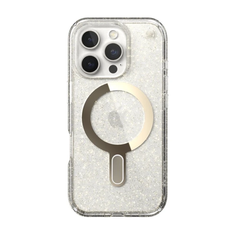 SPECK IPHONE 16 PRO PRESIDIO LUX CLEAR GLITTER MAGSAFE CL