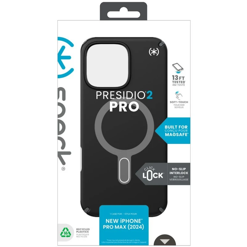 SPECK IPHONE 16 PRO MAX PRESIDIO PRO MAGSAFE CL BLACK